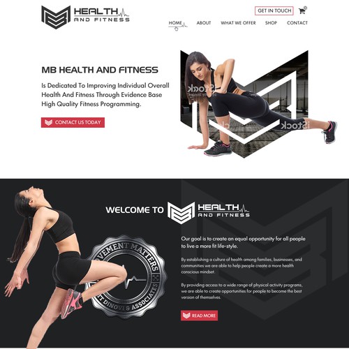 Exiting Fitness Coaching Website