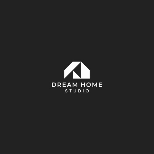 elegant logo concept for DREAM HOME STUDIO