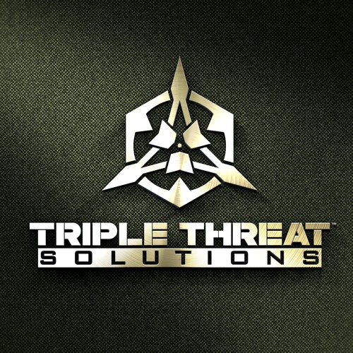 Logo design for Triple Threat Solutions