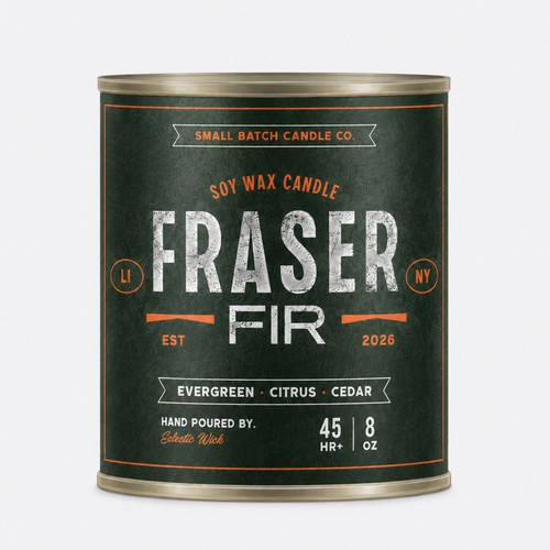 Candle Tin Design