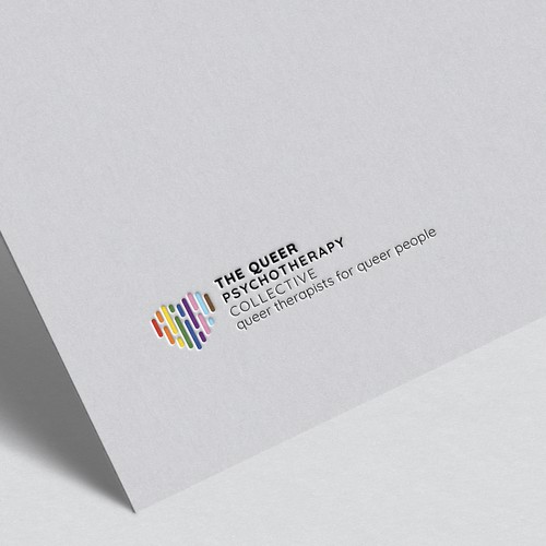 Winning logo concept design for queer psychotherapy 