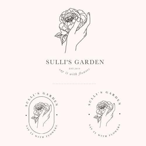 floral logo design