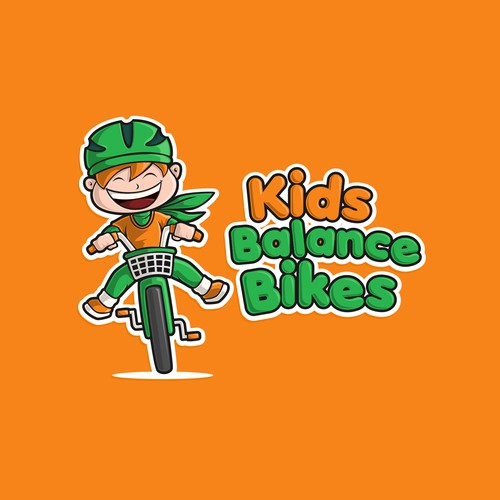 Bold logo concept for Kids Balance Bikes
