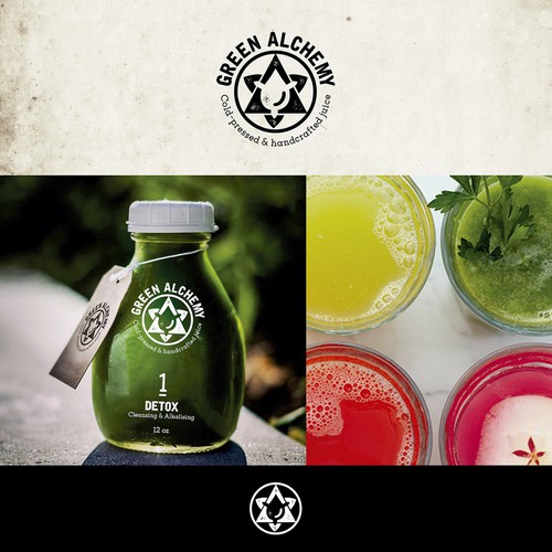 logo for Green Alchemy juice