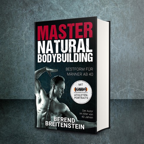 Book cover for a Natural Bodybuilding nonfiction book