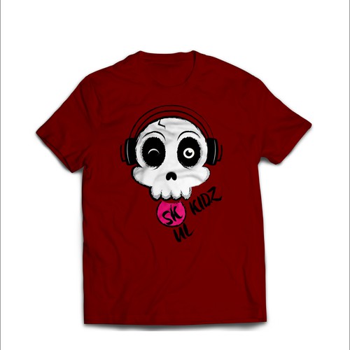 Skull kidz design,