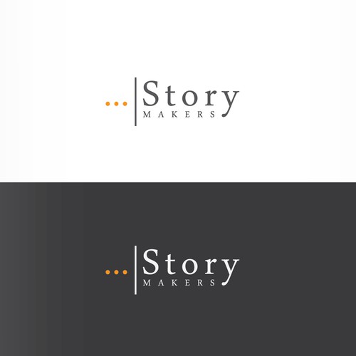 Create a clean and crisp word mark for StoryMakers