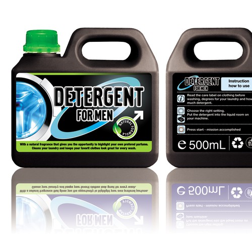 New modern detergent for men