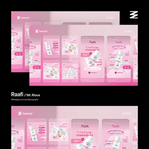 Nads Beauty & Skin Care Social Media Design
