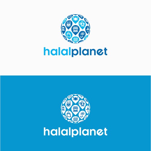 Logo for Halal Planet