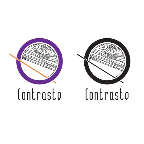 Logo Design for "CONTRASTE"