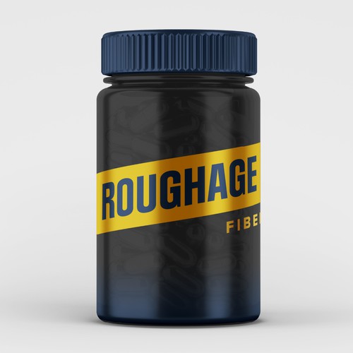 Bold Masculine logo for a supplement brand