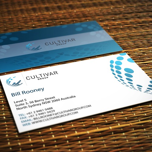 Create a fresh & modern colour palette & business cards to reinvigorate our brand!
