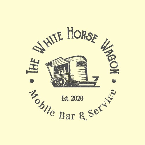 Horse Wagon Mobile Bar