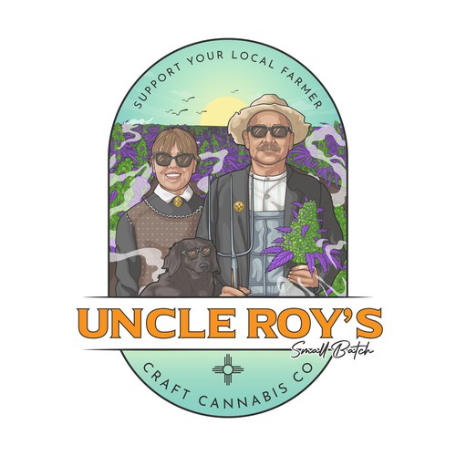 Cannabis business logo