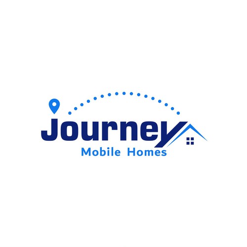 Journey Mobile home logo concept