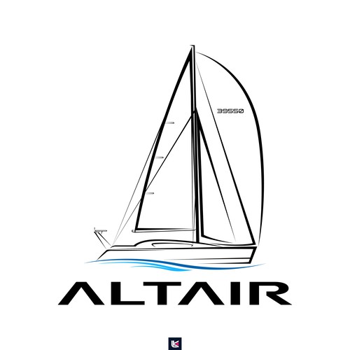 ALTAIR logo for sailing yacht