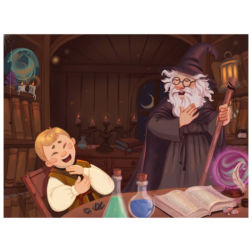Children's book illustration