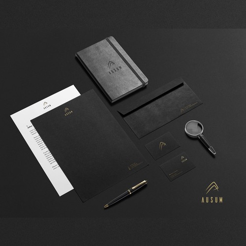 A brand identity for a geek owner who wanted a clean and professional line