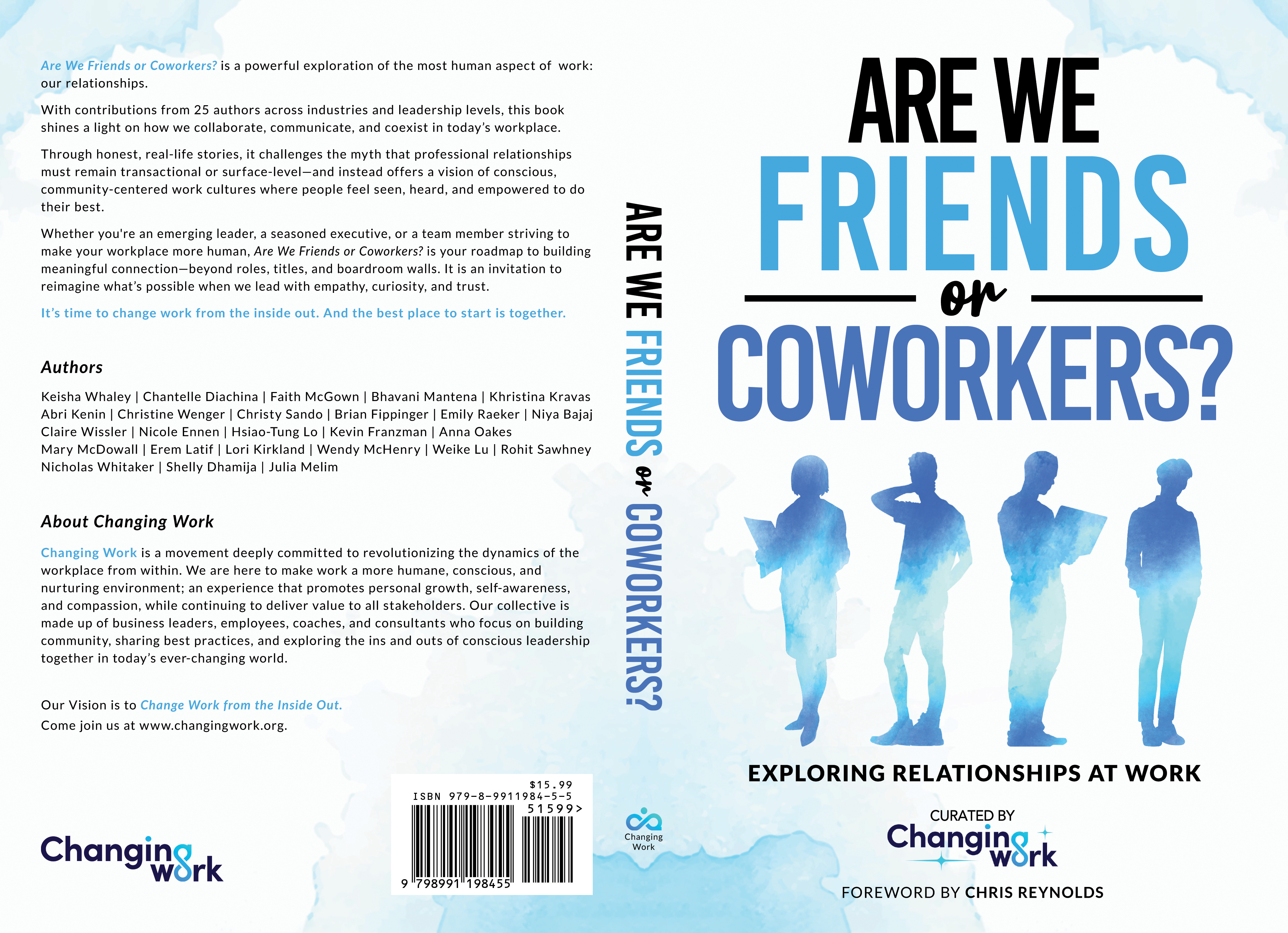 Print Cover for Are We Friends or Coworkers?