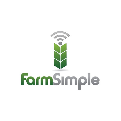 Simple bold logo for farming