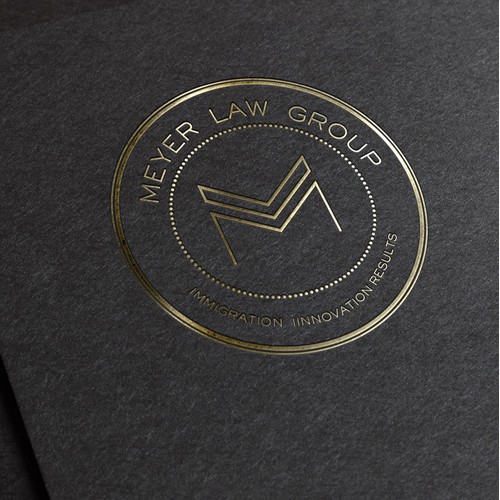 Logo concept for law firm.