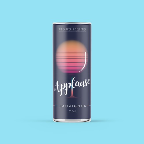 Applause wine can