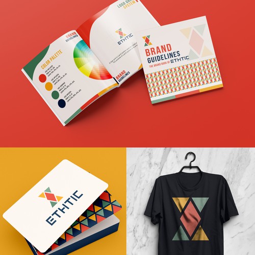 ETHTIC Logo & Brand Guidelines Design 