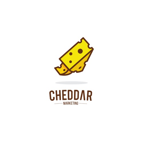 Unique logo concept for Cheddar Marketing