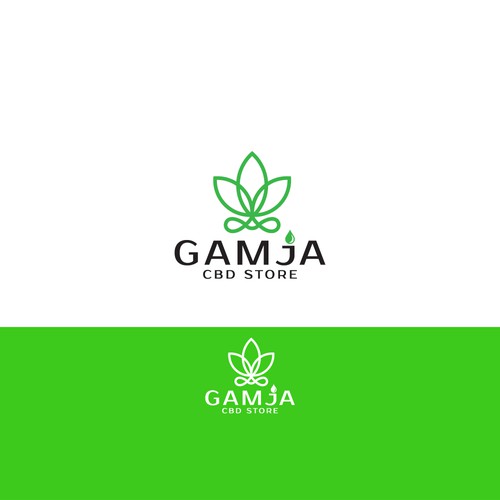 logo zen pour magasin et site internet dédié au Bien être par le CBD
