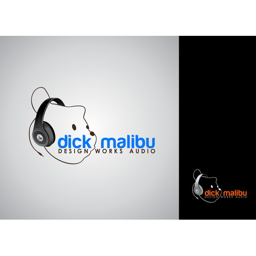 dick malibu design works needs edgy modern fun logo 