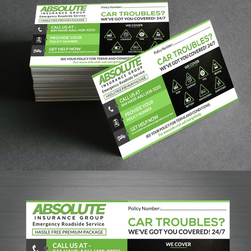 Roadside Membership ID Card