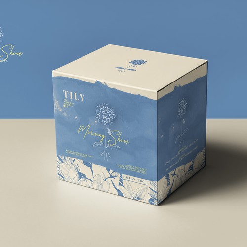 box design for a tea company