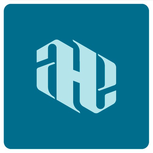 Ambigram Monogram Logo (A and H)
