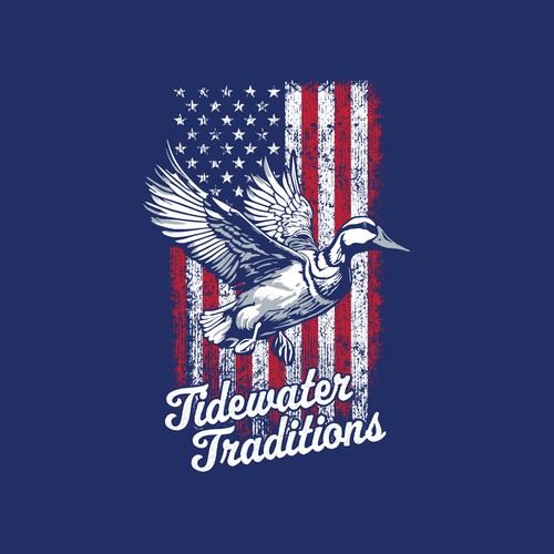 "American Wild Duck" Tidewater Traditions T-Shirt