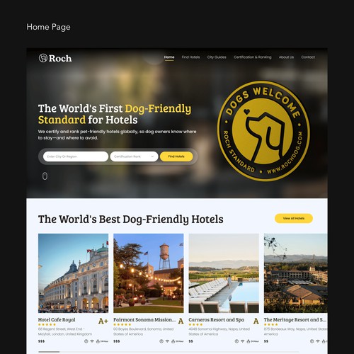 Dog Hotel Website