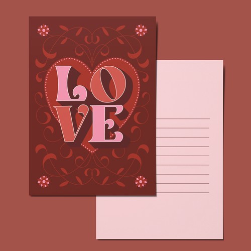 Love - Greeting Card