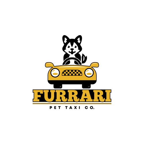 Bold logo for Pet Taxi Company