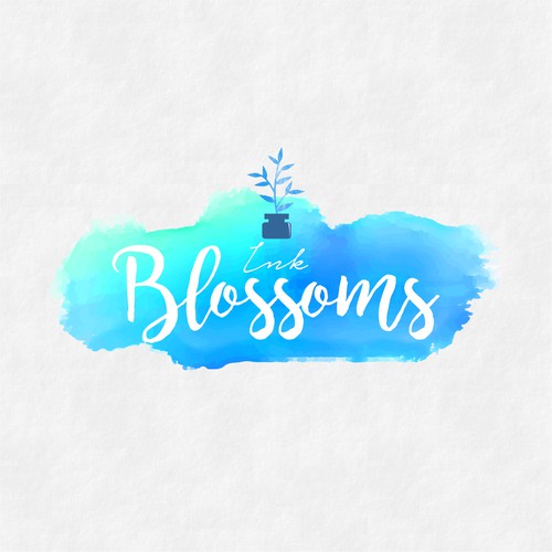 Logo concept for INK BLOSSOMS