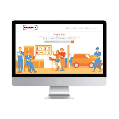 Illustration for Mechanica Website
