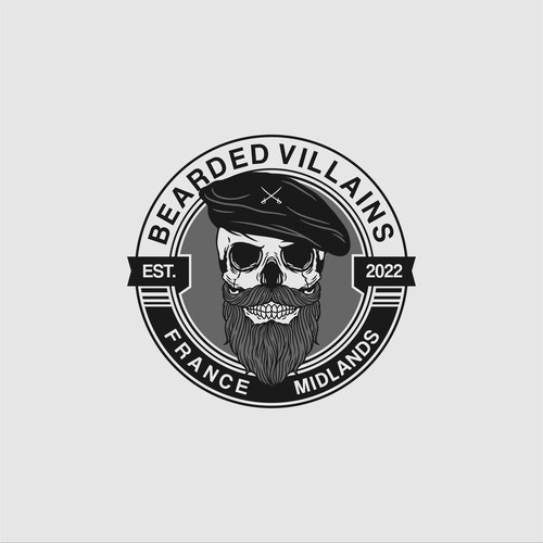 Bearded Villains France Midlands Logo