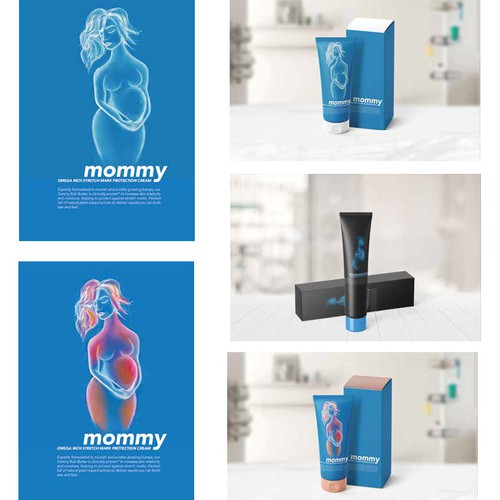 Logo and branding proposal for BUPA Mommy 