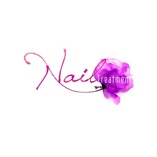 Create a brand identity for a "Nail Spa"