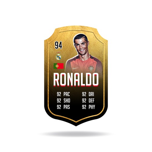 Soccer Card Design