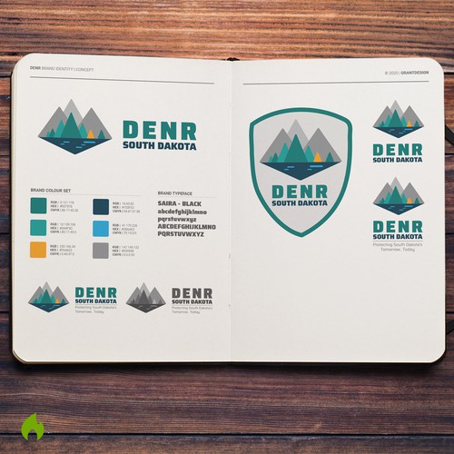 DENR Brand design