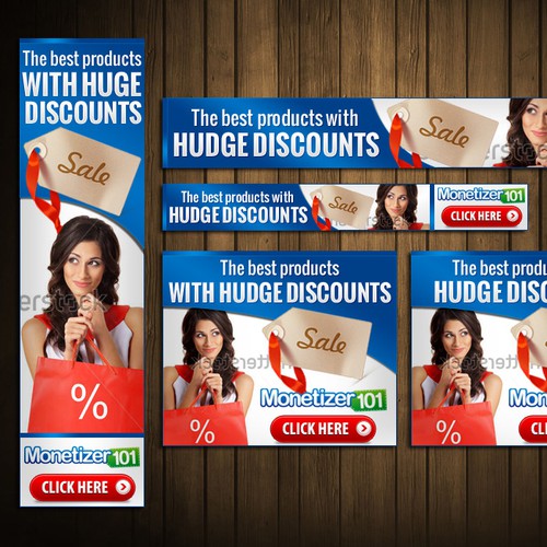 Create the next banner ad for Monetizer 