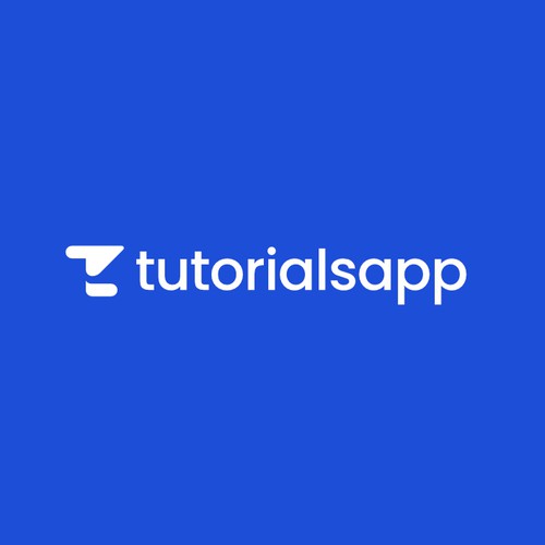 Simple & Modern Letter t Logo for a Tutorial App