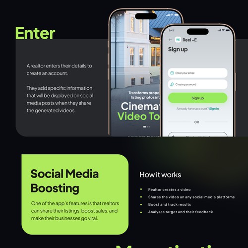 Reel E, 1-1 Project
