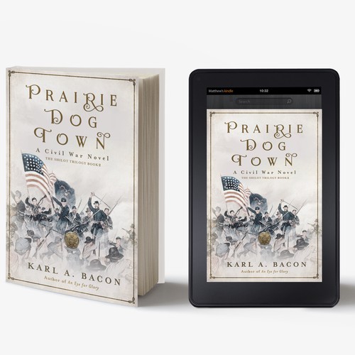 Book cover design: Civil War Novel