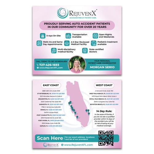 Rejuvenx Patient Healthcare Flyer